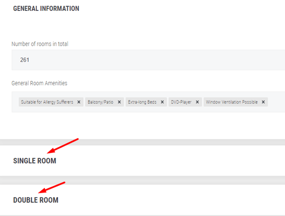 Room types