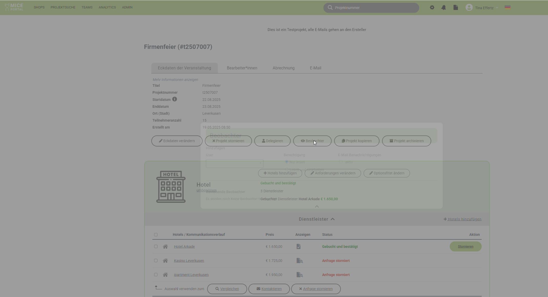 Watcher_individuelle Einstellung